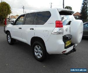 2013 Toyota Landcruiser Prado KDJ150R 11 Upgrade GX (4x4) White Automatic 5sp A