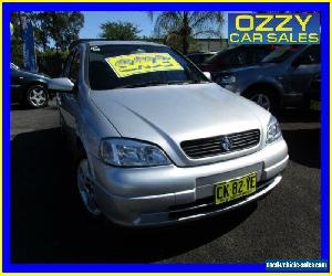 2002 Holden Astra TS CD Silver Automatic 4sp A Sedan