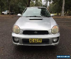 2000 Subaru Impreza S WRX Silver Manual M Sedan