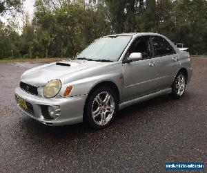 2000 Subaru Impreza S WRX Silver Manual M Sedan