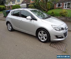 VAUXHALL ASTRA SRI 2.0 CDTI AUTO SILVER 5 DOOR 2013 (13)