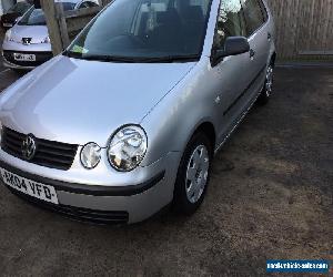 2004 VOLKSWAGEN POLO 1.2  E SILVER 5 DOOR  LOW MILEAGE 