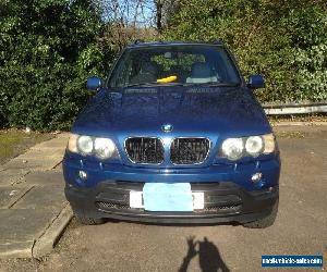 BMW X5 3.0L Sport Metallic Blue,leather interior