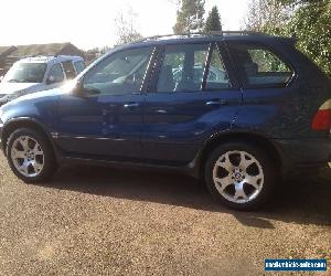 BMW X5 3.0L Sport Metallic Blue,leather interior