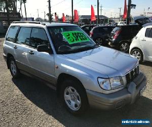 2001 Subaru Forester GX Silver Manual M Wagon