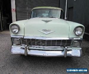 1956 CHEVROLET BELAIR SEDAN V8 AUTO RUNNER RESTO CAR LHD 