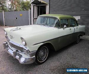 1956 CHEVROLET BELAIR SEDAN V8 AUTO RUNNER RESTO CAR LHD 