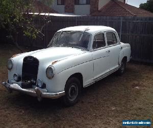 1958 Mercedes Benz 220S Manual 