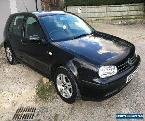 2001 51 VOLKSWAGEN GOLF 1.6 SE IN BLACK 5 DOOR