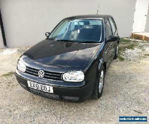 2001 51 VOLKSWAGEN GOLF 1.6 SE IN BLACK 5 DOOR