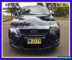 2011 Ford Falcon FG XR6 Blue Automatic A Sedan