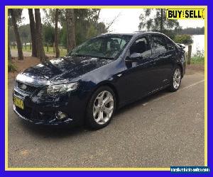 2011 Ford Falcon FG XR6 Blue Automatic A Sedan