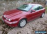 2002 JAGUAR X-TYPE 2.1 V6 SE RED for Sale