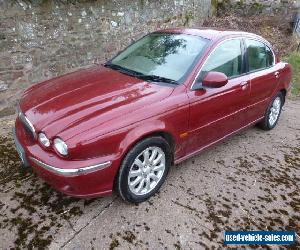 2002 JAGUAR X-TYPE 2.1 V6 SE RED