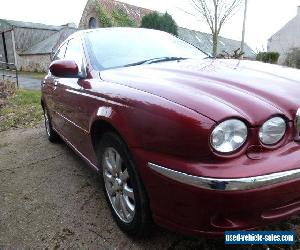 2002 JAGUAR X-TYPE 2.1 V6 SE RED