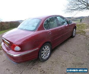 2002 JAGUAR X-TYPE 2.1 V6 SE RED