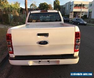 2011 Ford Ranger PX XL 2.2 HI-Rider (4x2) White Automatic 6sp A Crewcab