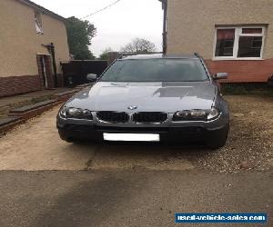 BMW X3 2.0 diesel 6 speed in Metallic Grey 