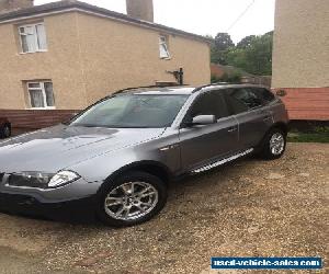 BMW X3 2.0 diesel 6 speed in Metallic Grey 