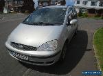  FORD GALAXY ZETEC TDDI SILVER 2003 DIESEL for Sale