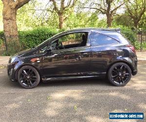 Black Vauxhall Corsa 1.2i 16v Limited Edition 3dr (a/c)