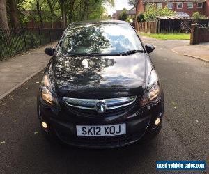 Black Vauxhall Corsa 1.2i 16v Limited Edition 3dr (a/c)