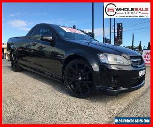 2008 Holden Commodore ss utility 6.0l Black Manual M Utility