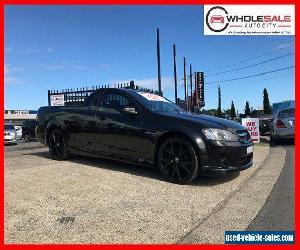 2008 Holden Commodore ss utility 6.0l Black Manual M Utility