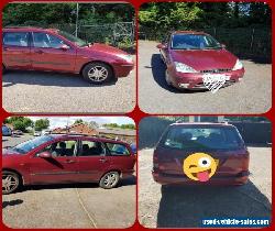 Burgundy Ford Focus Zetec estate car for Sale