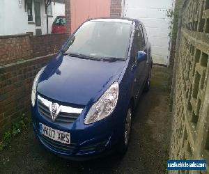 Blue 2007 Vauxhall Corsa Club 1.2 - NO RESERVE!!