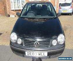 2003 VOLKSWAGEN POLO S  1.4 16V 3DR BLACK for Sale