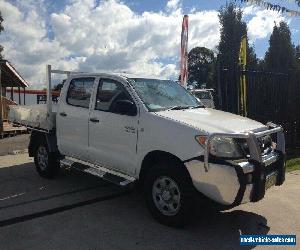 2007 Toyota Hilux GGN25R 07 Upgrade SR (4x4) White Manual 5sp M