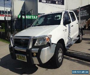 2007 Toyota Hilux GGN25R 07 Upgrade SR (4x4) White Manual 5sp M