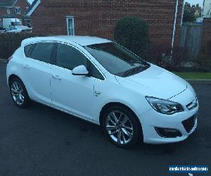 2012 62 VAUXHALL ASTRA SRI 1.4 TURBO WHITE NOT DAMAGED SALVAGE STUNNING CAR for Sale