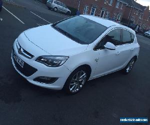 2012 62 VAUXHALL ASTRA SRI 1.4 TURBO WHITE NOT DAMAGED SALVAGE STUNNING CAR