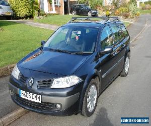 2006 RENAULT MEGANE DYNAMIQUE DCI DARK GREY METALLIC  ESTATE. MOT VERY RELIABLE