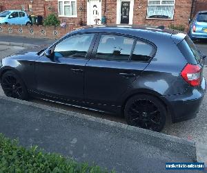 2007 BMW 118D SE GREY 1 series well looked after