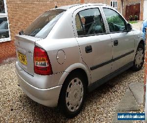 2002 VAUXHALL ASTRA CLUB 8V SILVER  SPARES REPAIR NEARLY NEW UNDERNEATH EX CON