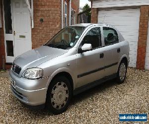 2002 VAUXHALL ASTRA CLUB 8V SILVER  SPARES REPAIR NEARLY NEW UNDERNEATH EX CON