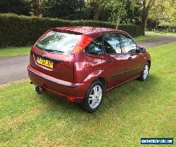 2002 FORD FOCUS 1.8 ZETEC RED for Sale