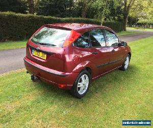 2002 FORD FOCUS 1.8 ZETEC RED