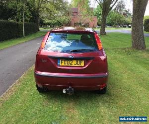 2002 FORD FOCUS 1.8 ZETEC RED