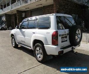 2008 Nissan Patrol GU VI ST (4x4) White Automatic 4sp A Wagon