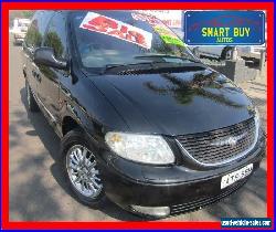 2003 Chrysler Grand Voyager RG Limited Black Automatic 4sp A Wagon for Sale