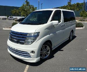 2003 Nissan Elgrand E51 Rider White Automatic 5sp A Wagon