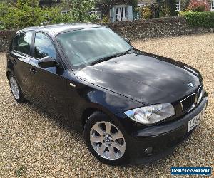 2004 BMW 118D SE BLACK