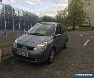 2005 RENAULT SCENIC DYNAMIQUE 16V BLUE for Sale