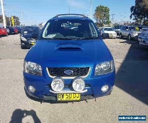 2008 Ford Territory SY Turbo (4x4) Blue Automatic 6sp A Wagon