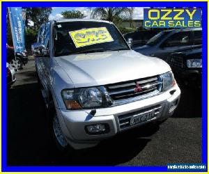 2001 Mitsubishi Pajero NM Exceed LWB (4x4) Silver Automatic 5sp A Wagon for Sale