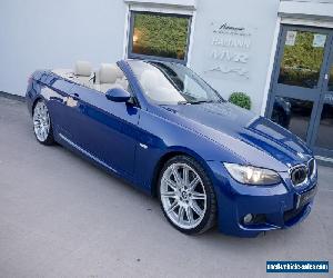 2007 BMW 330D M-SPORT AUTO CONVERTIBLE LE-MANS BLUE